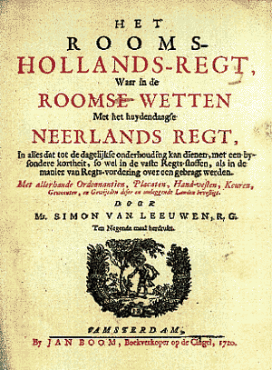 Roomsch-Hollands Recht